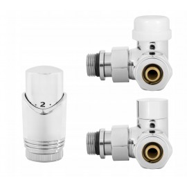 ZAWÓR OSIOWY TERMOSTATYCZNY CHROM PRAWY