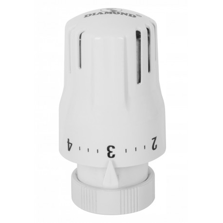 ZESTAW TERMOSTATYCZNY KĄTOWY BIAŁY 1/2