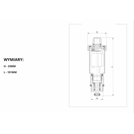 ODPOWIETRZNIK AUTOMATYCZNY 1/2 MOSIĘŻNY