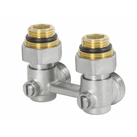 ZAWÓR GRZEJNIKOWY 3/4 KĄTOWY GRZEJNIK DOLNOZASILAN