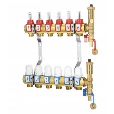 ROZDZIELACZ DO OGRZEWANIA PODŁOGOWEGO 3 OBWODY