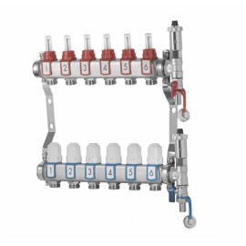 ROZDZIELACZ ZE STALI NIERDZEWNEJ 12 OBWODÓW