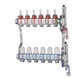 ROZDZIELACZ ZE STALI NIERDZEWNEJ 3 OBWODY