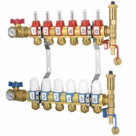 ROZDZIELACZ DO OGRZEWANIA PODŁOGOWEGO 13 OBWODÓW