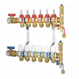 ROZDZIELACZ DO OGRZEWANIA PODŁOGOWEGO 8 OBWODÓW