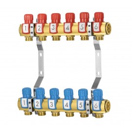 ROZDZIELACZ Z ZAWORAMI REGULUJĄCYMI 3 OBWODY